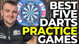 Top 5 Darts Practice Games To IMPROVE FAST!!