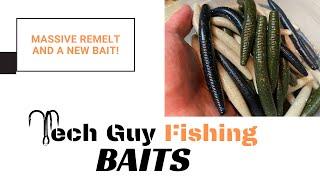 Massive Remelt and a New BAIT (Do-It Gary Yamamoto Senko Mold) - First Look at Mini Smash Worms!