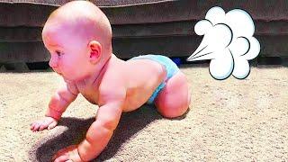 Laugh Out Loud with These Funny Baby Fart Moments - Funny Baby Videos