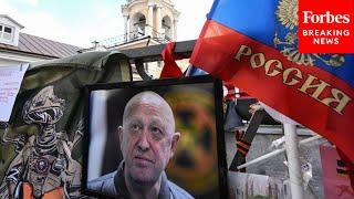 JUST IN: A Private Burial Was Held For Wagner Chief Yevgeny Prigozhin Outside St. Petersburg