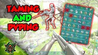 TAMING TUSOS AND CLAPPING PEOPLE | ARK MTS 5MAN S4 EP6