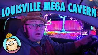 Louisville Mega Cavern - Drive Through Christmas Lights in an Underground Cave - Louisville Zoo