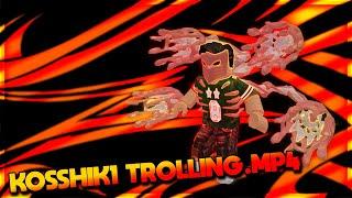 Ro Ghoul - KOSSHIK1 TROLLING.MP4 - Ro Ghoul Trolling Kosshi | Ro Ghoul Noob Trolling | Roblox