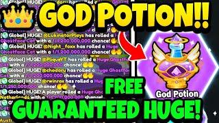  GOD POTION IS INSANE!! HOW TO GET *GUARANTEED* FREE HUGE PET IN PETS GO!! - HALLOWEEN UPDATE