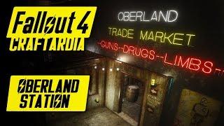 Oberland Trade Market & Train Station - Fallout 4 Settlement Building - Oberland Station