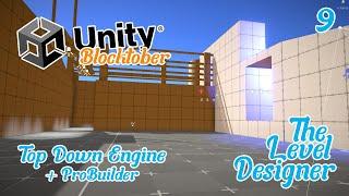 Top Down Engine + ProBuilder (Episode 9) - Unity Top Down Shooting Level