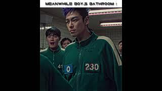 Girls vs Boys Bathroom️| Squid Game Season 2 Edit | DIA DELÍCIA (Super Slowed)