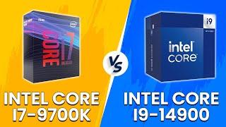 Intel Core i7 9700K vs Intel Core i9 14900K - An Intel Core Showdown! (Which Processor Is Better?)