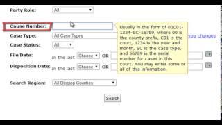 Advanced Court Case Search