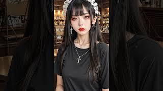 AI 미소녀와 gothic bar