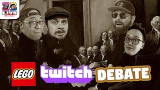 The Great LEGO Twitch Debate! | Z&B LIVE Unfiltered - A LEGO Podcast