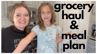 meal plan and grocery haul | feeding my family of 4 | cook with me | teriyaki chicken crockpot meal