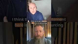 Surprising Opinion from Two Outsourcing Experts #baldNbeard #contactcenter #callcenter #outsourcing