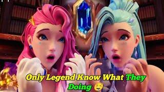 League Of Legends_ My Favourite 3d Animated Adult Actress Seraphine ||