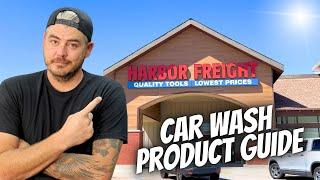 Car Detailing Products at HARBOR FREIGHT! - Everything you need FULL GUIDE