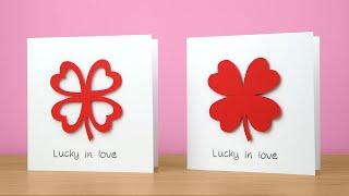 Love clover card