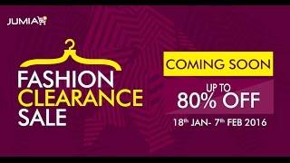 Jumia Fashion Clearance Sale 2016 | Up to 80% Off | Jumia Nigeria