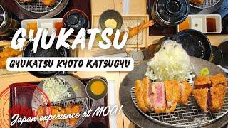 NEW Gyukatsu Kyoto Katsugyu at SM Moa!