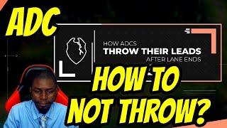 "What BAD ADC's MUST LEARN! - League of Legends" (Reaction)