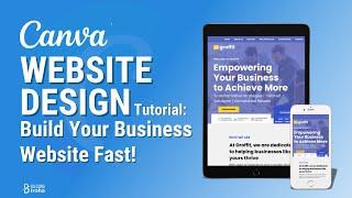 Canva Website Design Tutorial: Build Your Business Website Fast!