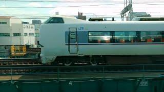 Train races on the Chuo & Tokaido lines! Parallel section from Kanayama to Nagoya, Aichi Pref, Japan