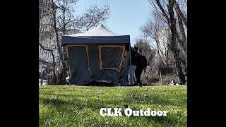️3x3 Metre Yeni Nesil GAZEBO KAMP ve KARAVAN ÇADIRI KURULUMU YAPTIK.. CLK Outdoor #fy #kamp