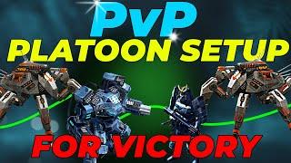 War Commander: PvP Platoons Setup (For Victory)