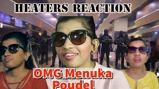 Haters Reaction on Menuka Poudel Fans  Great Lady Menuka Poudel Strength 