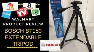 Bosch BT150 Compact Extendable Tripod Product Review