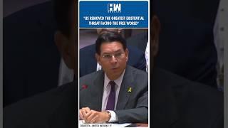 #Shorts | Israel's Envoy to UN Hails US Strikes on Iran’s Nuclear Sites | Trump Khamenei | Netanyahu