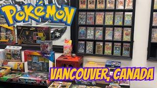 Visiting my FAVOURITE Pokemon Card Store in Vancouver, Canada!