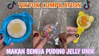 MAKAN SEMUA PUDING JELLY ANEH UNIK VIRAL | KOMPILASI VIDEO TIKTOK CHRISTINE YUWANTI