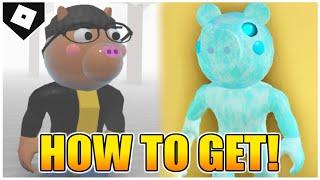 How to get "THE JOURNEY CONTINUES" AND "FROZEN PIGGY" BADGES in INFECTEDDEVELOPER'S PIGGY! [ROBLOX]