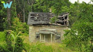 Grandma suffers from old age depression, Grandson renovates an old house to make her happy