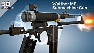 3D Animation & Facts: Walther MP Submachine Gun