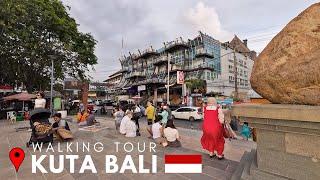 Bali Walking Update | Christmas Holiday Vibes At Kuta Beach Bali | Walking Tour Bali Today 2024