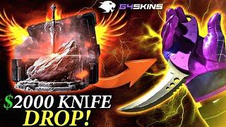 G4SKINS $2000 TALON KNIFE PULL !! ?! | G4skins Promo Code 2025 | G4skins Case Opening |