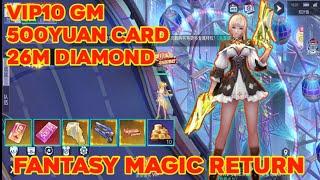 Fantasy Magic Return MMO Private Server - VIP10+ GM - 26M DM - FREE FASHION