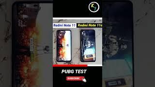 Redmi note 11 vs Redmi note 11s - PUBG TEST | | Which one Buy? #shorts #kuriostech