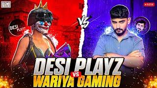 Desi Playz Vs Wariya Gaming 1vs1 TDM || Desi Playz ️|| #bgmi