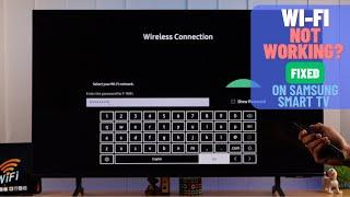 Fix- Samsung Smart TV Wi-Fi Not Working! [Not Connecting]