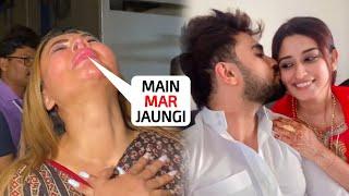 Pls Aisa Mat Karo Rakhi Sawant got unconscious in front of Adil Khan's house after his 2nd marriage