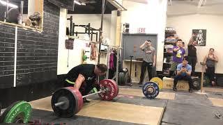 Vasiliy Polovnikov (U105, Rus) 160 kg No Contact Snatch