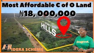 Most Affordable C of O For Sale Land In Ibeju| Itunu Hills Idera Scheme| Along Lekki-Epe Expressway