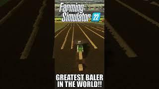 GREATEST BALER IN THE WORLD | FARMING SIMULATOR 22   #farmingsimulator22  #farmsim22mods #fs22