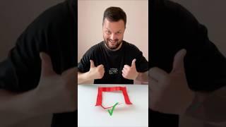 Can a Paper Figure Turn Back into a Square? Testing a Viral TikTok Hack!