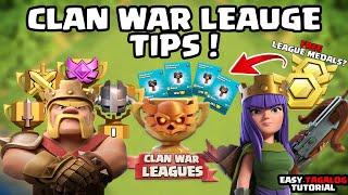 Clan War League Tips - Paano Makakuha ng League Medals Kahit Hindi Kasali sa Clan War League