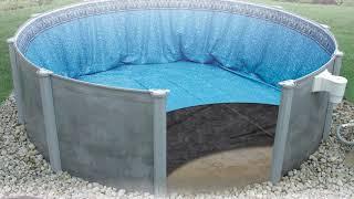 What is an above ground pool liner pad?