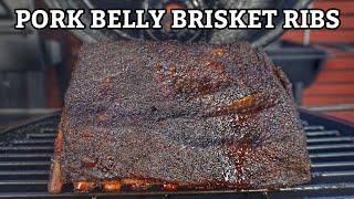 Smoking Pork Belly Ribs Like a Brisket