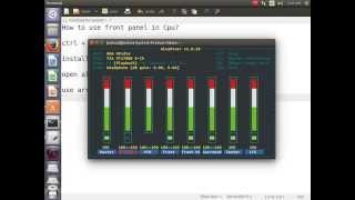 Using the Front Audio Panel In Ubuntu Using alsamixer